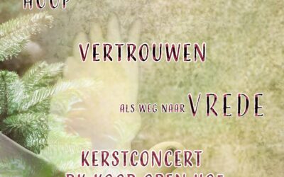 Zondag 15 december Kerstconcert van het RK Koor Open Hof